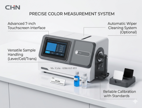Máy kiểm tra màu để bàn DS-808